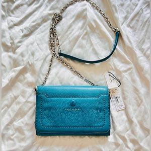 🎁 Marc Jacobs Empire City Leather Wallet Crossb